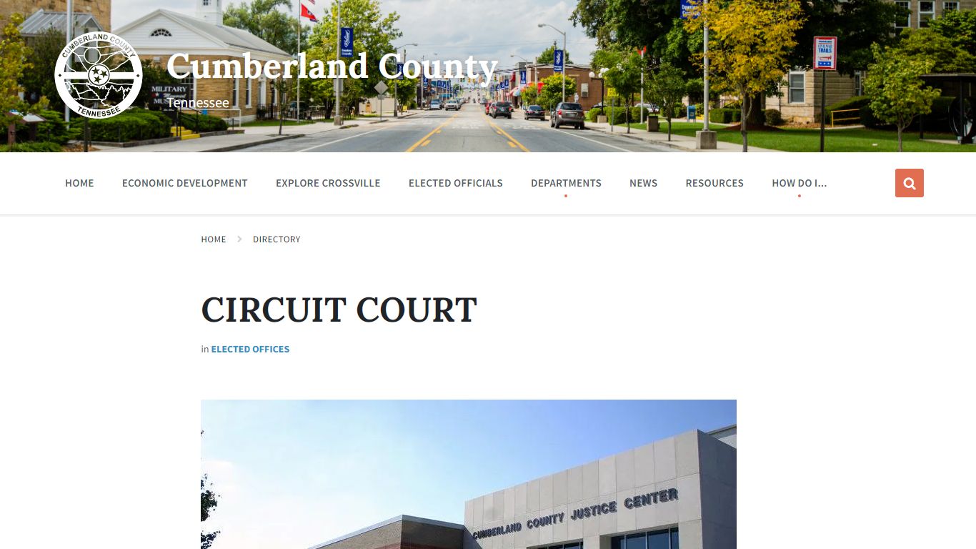 CIRCUIT COURT – Cumberland County - Tennessee